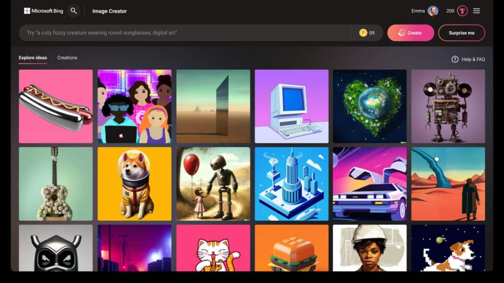 bing image creator ai tạo hình ảnh