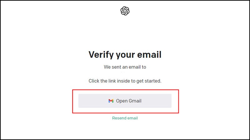 check email xác nhận tài khoản chatGPT 