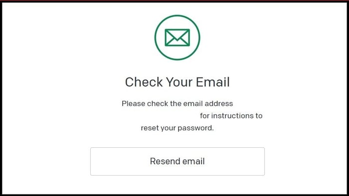 kiểm tra mã gửi về từ email của chatgpt