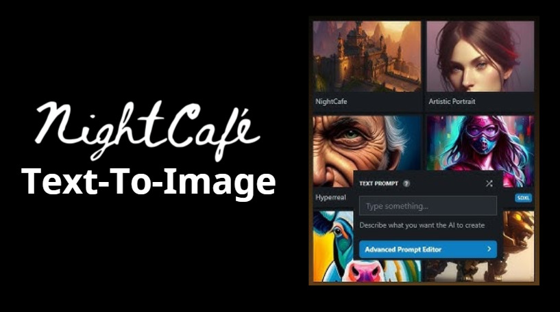 nightcafe công cụ ai tạo hình ảnh
