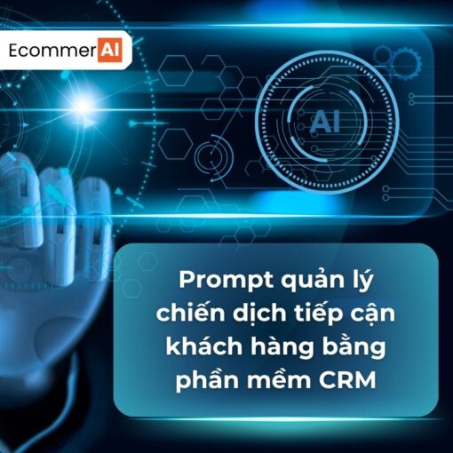 Prompt Quản Lý Chiến Dịch Tiếp Cận Khách Hàng Bằng Phần Mềm CRM