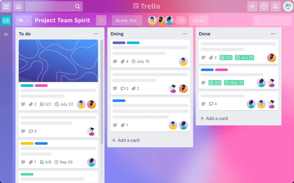trello tự động hóa công việc